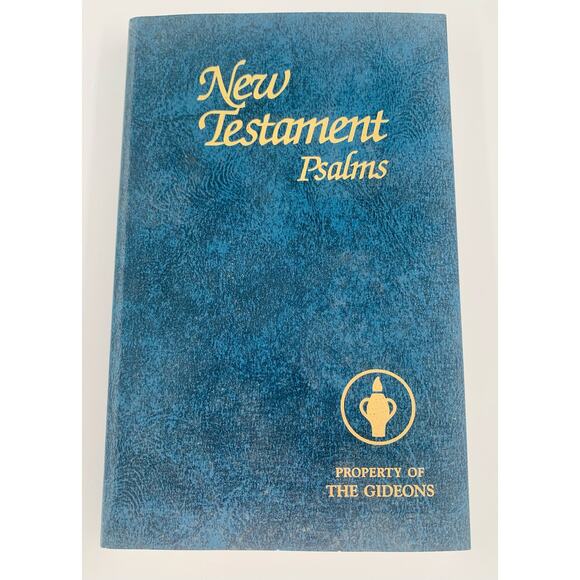 New Testament Psalms Gideons Bible Hospital Edition Softcover Easy To Read Type - Picture 6 of 6
